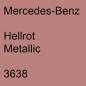 Preview: Mercedes-Benz, Hellrot Metallic, 3638.